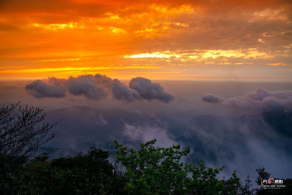 华南第一峰 --- 猫儿山随拍。