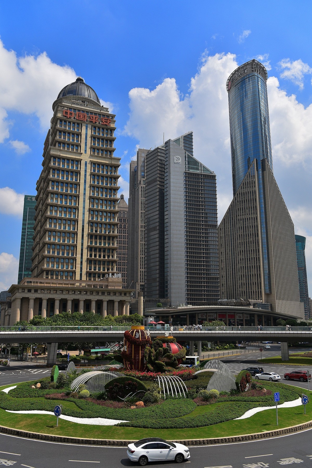 上海陆家嘴，东方明珠塔地域之美