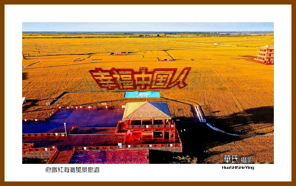 美色辽宁——俯瞰红海滩风景廊道之二（盘锦市）