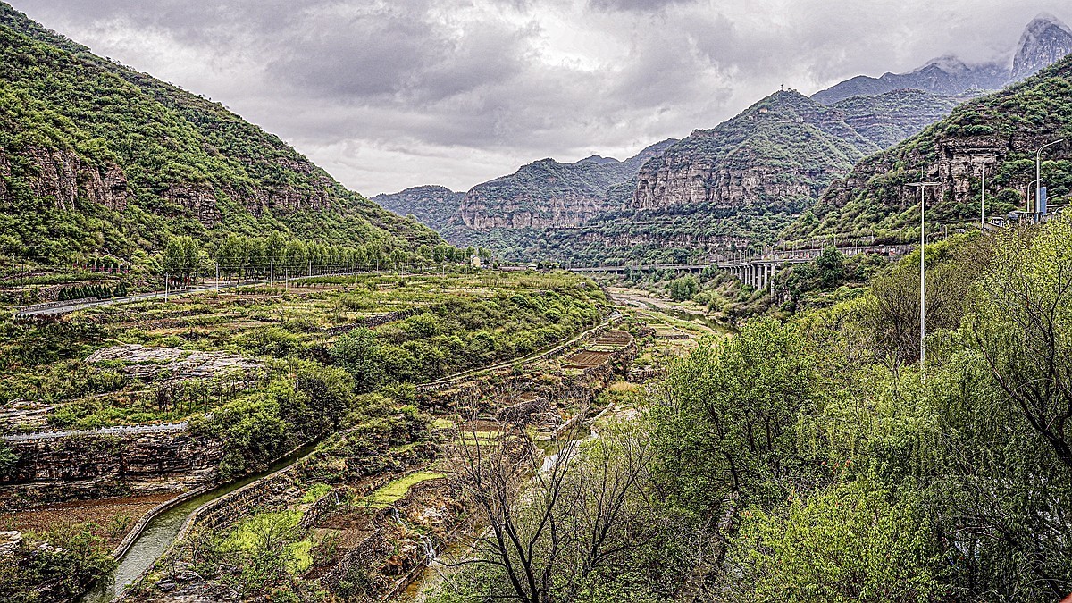 河南林县--红旗渠【3】各位老朋友新年好！！