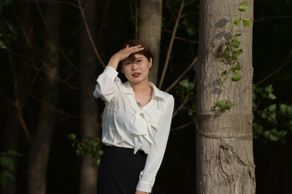 尼康D750+200-500f5.6拍妹子