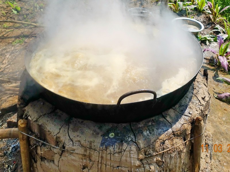 甘蔗与土法制糖