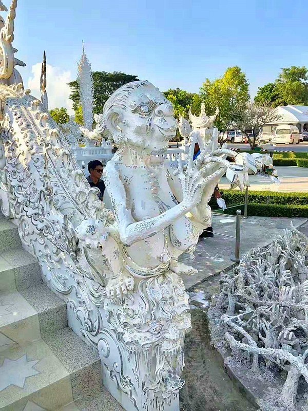 〖不老松发：2015中国优导中游张松拍摄异国风情〗》泰国清迈清莱白庙！ (1)