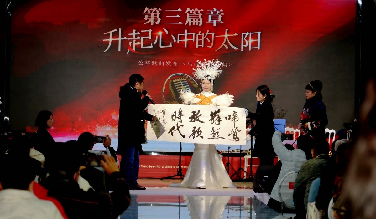 马丽新春演唱会上马丽老师！