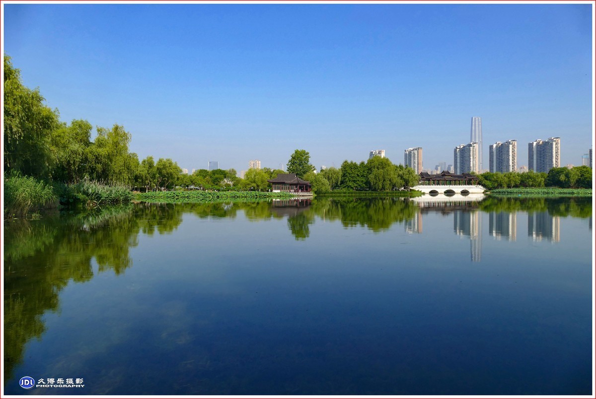 202268夏日的沙湖公园