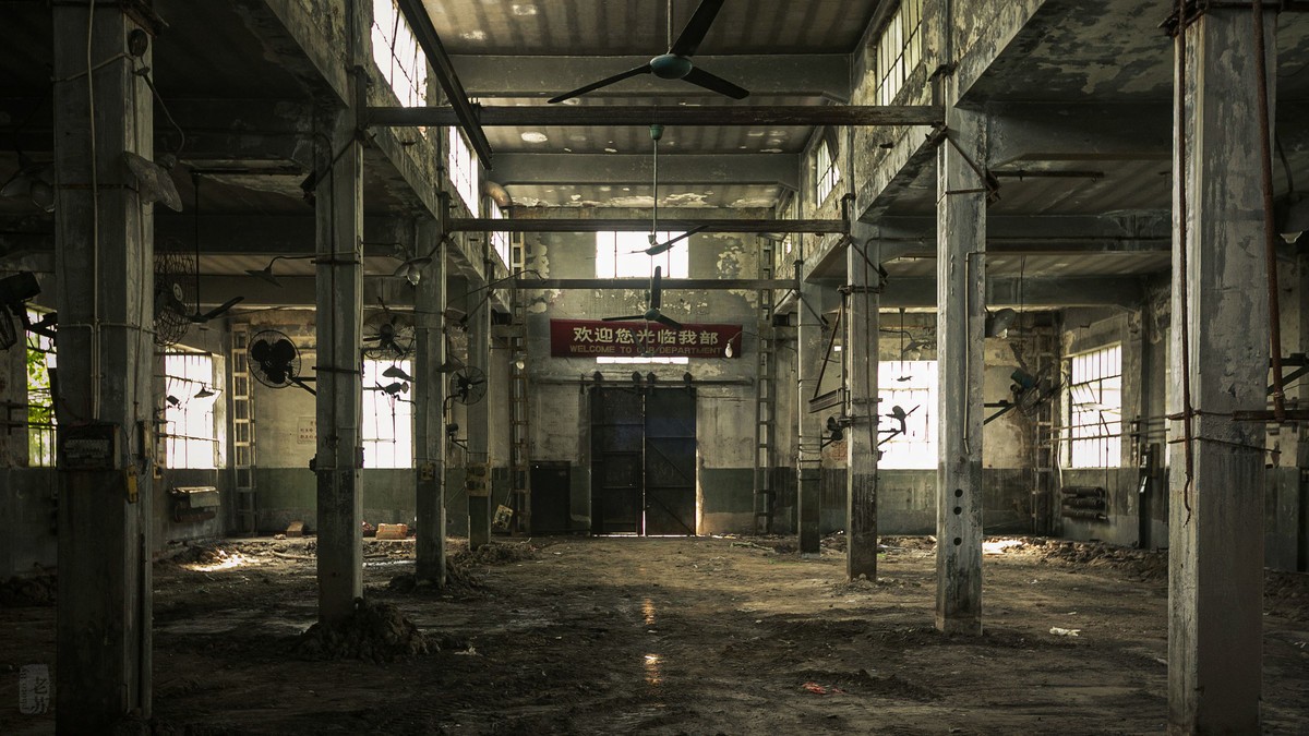 天津第一机床总厂金三车间，改造前最后的影像