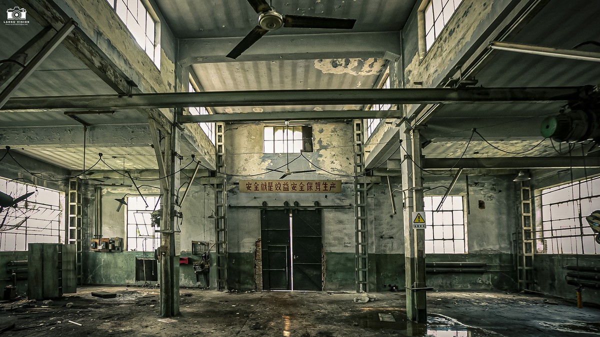 天津第一机床总厂金三车间，改造前最后的影像