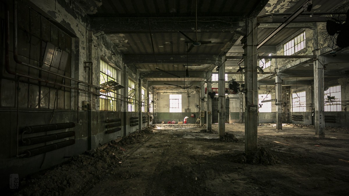 天津第一机床总厂金三车间，改造前最后的影像