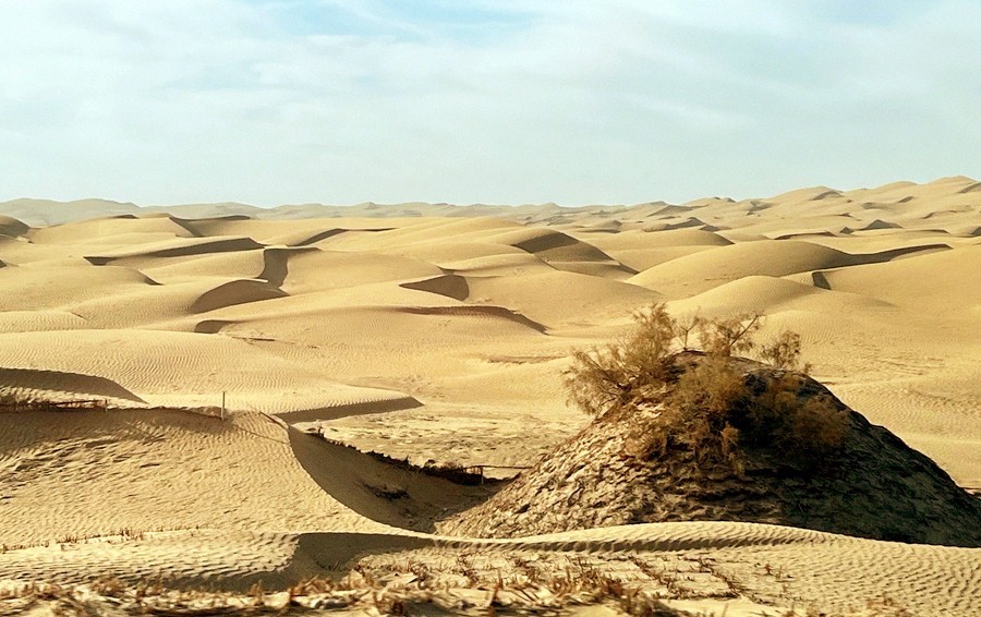 《不老松：纪实摄影》【山河锦绣】南疆游摄：穿越塔克拉玛干大沙漠！ (4)