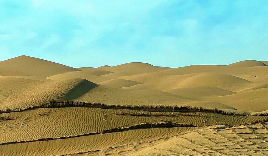 《不老松：纪实摄影》【山河锦绣】南疆游摄：穿越塔克拉玛干大沙漠！ (4)