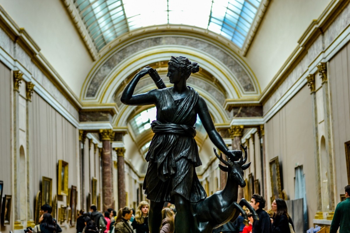 携“卢浮宫”拾锦，拜望北京故宫，祝师友春安！！！