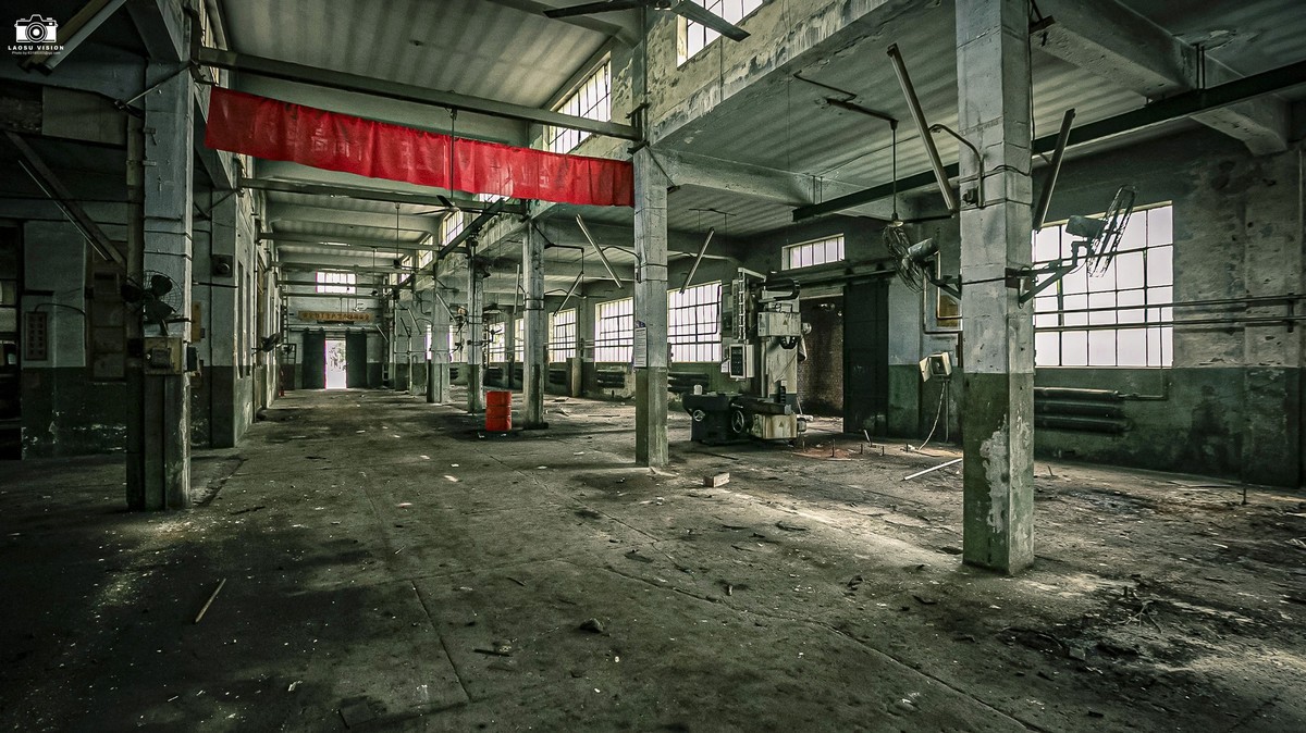 天津第一机床总厂金三车间，改造前最后的影像