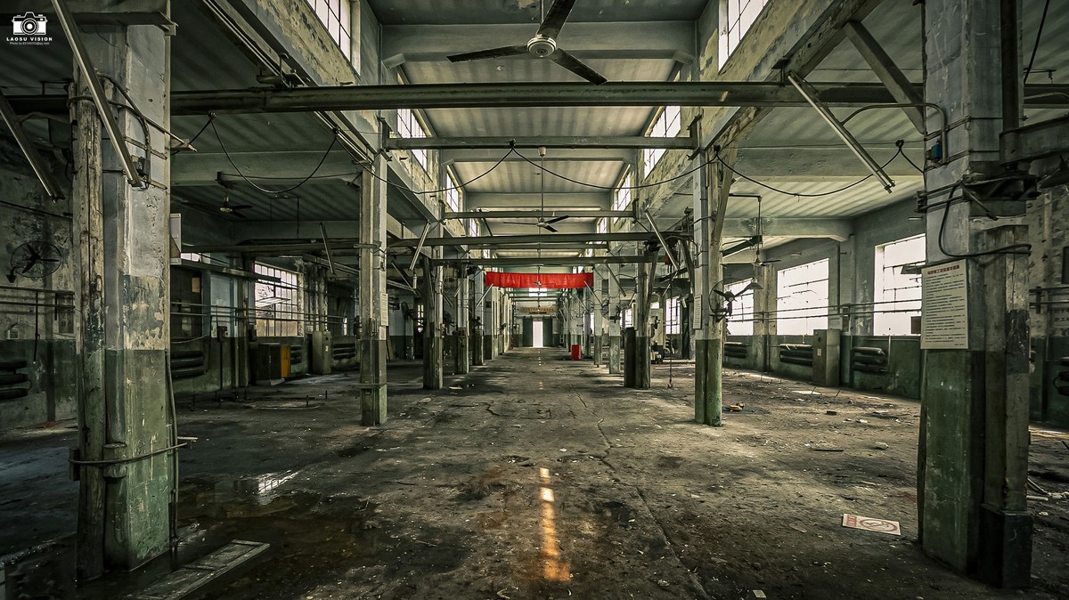 天津第一机床总厂金三车间，改造前最后的影像