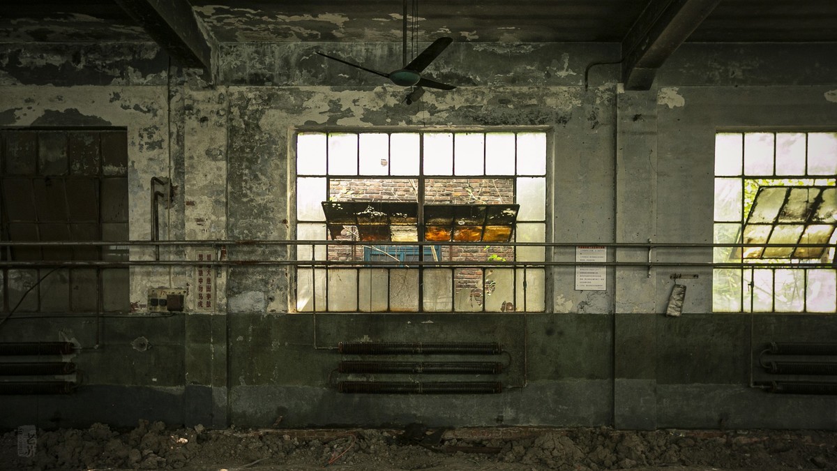 天津第一机床总厂金三车间，改造前最后的影像