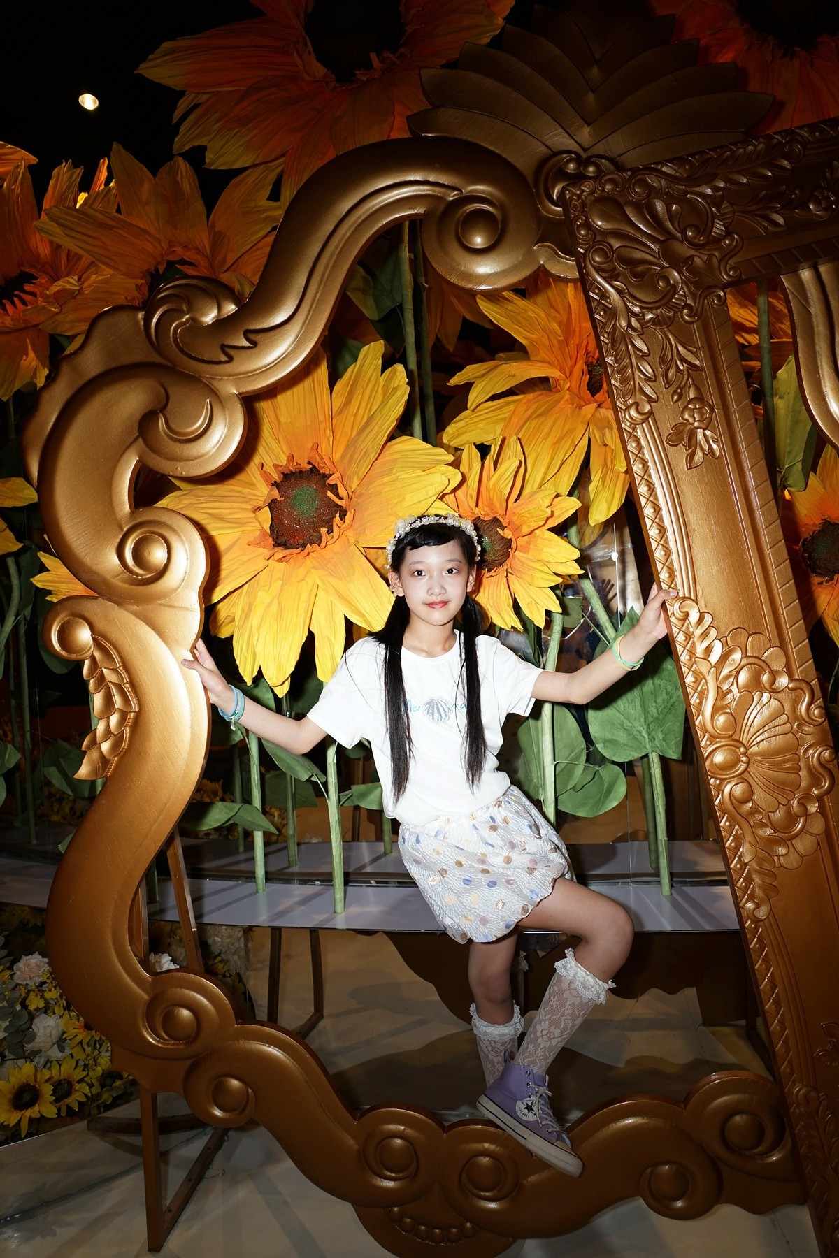 室内儿童人像---王一妃小美女十岁生日！