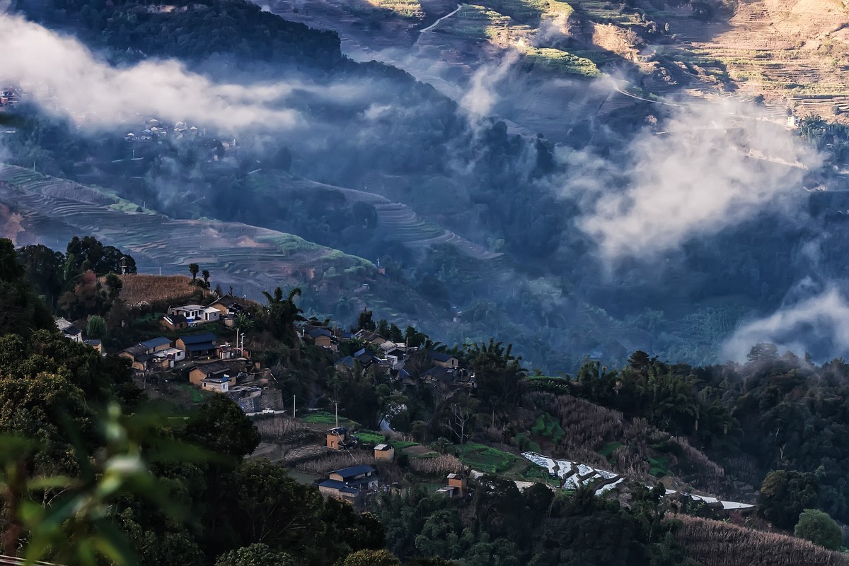 哀牢山·云海·梯田·哈尼寨