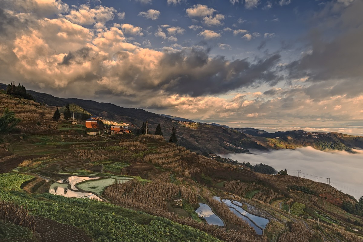 哀牢山·云海·梯田·哈尼寨