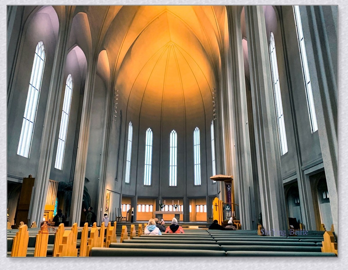 冰岛的雷克雅未克大教堂