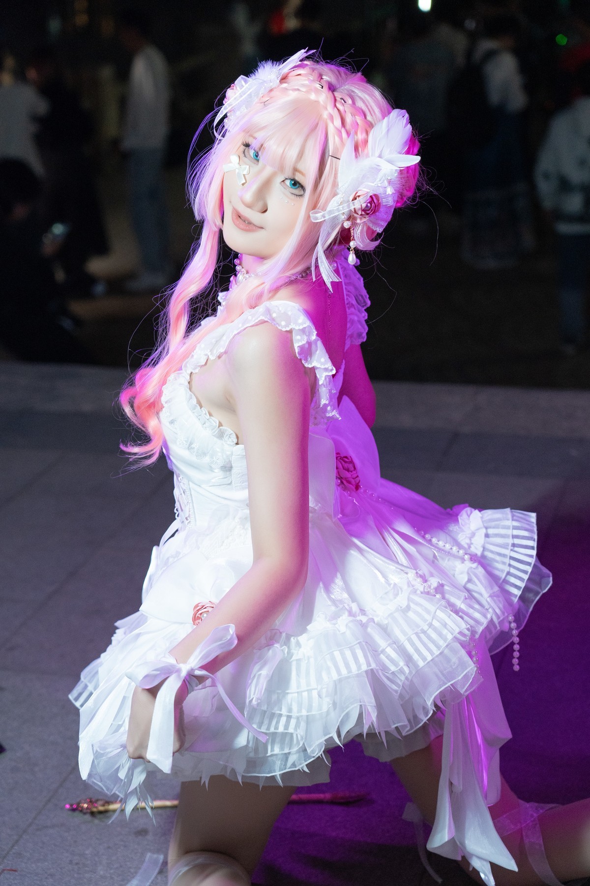 【一只白】-粉得纯粹却深刻