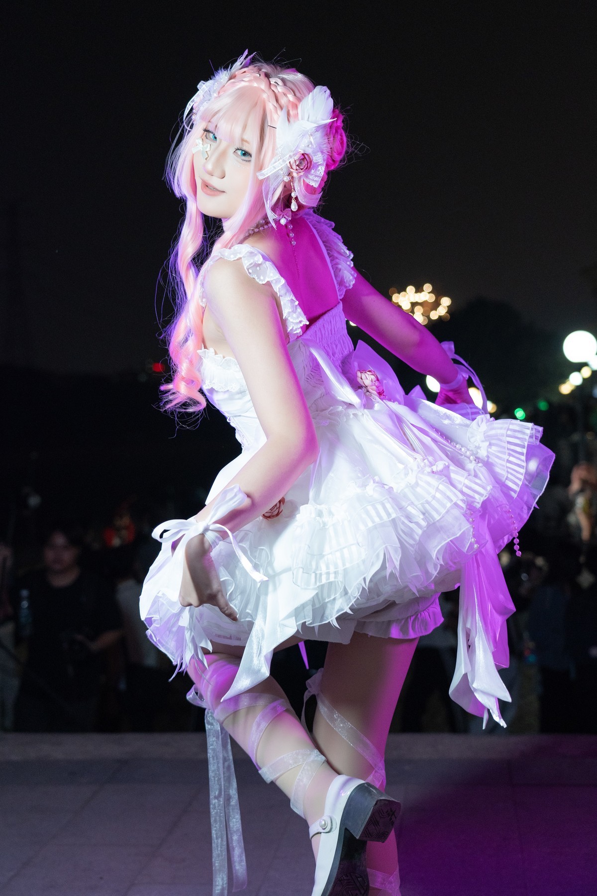 【一只白】-粉得纯粹却深刻