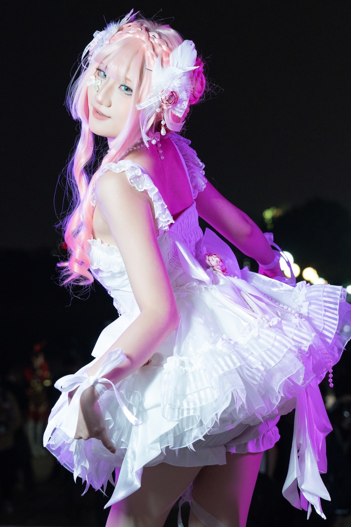 【一只白】-粉得纯粹却深刻