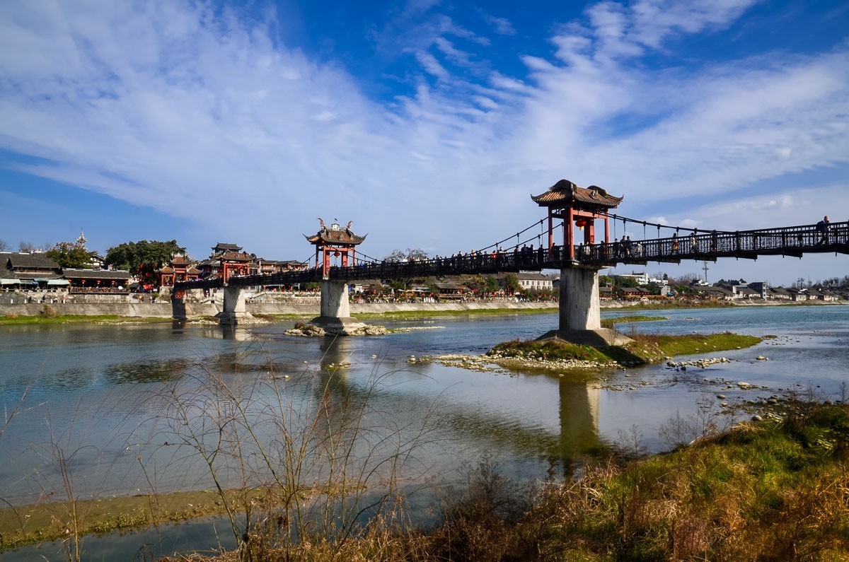 春节崇州元通古镇