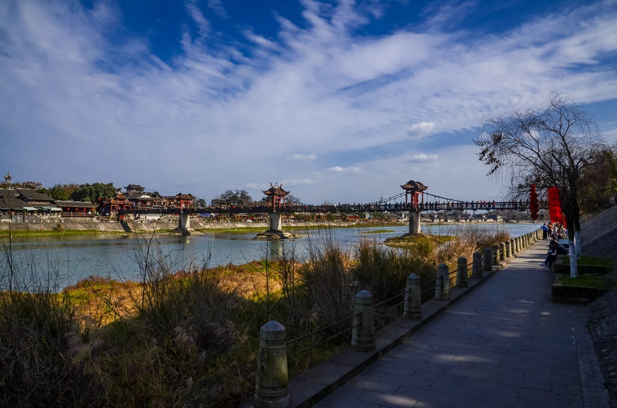 春节崇州元通古镇