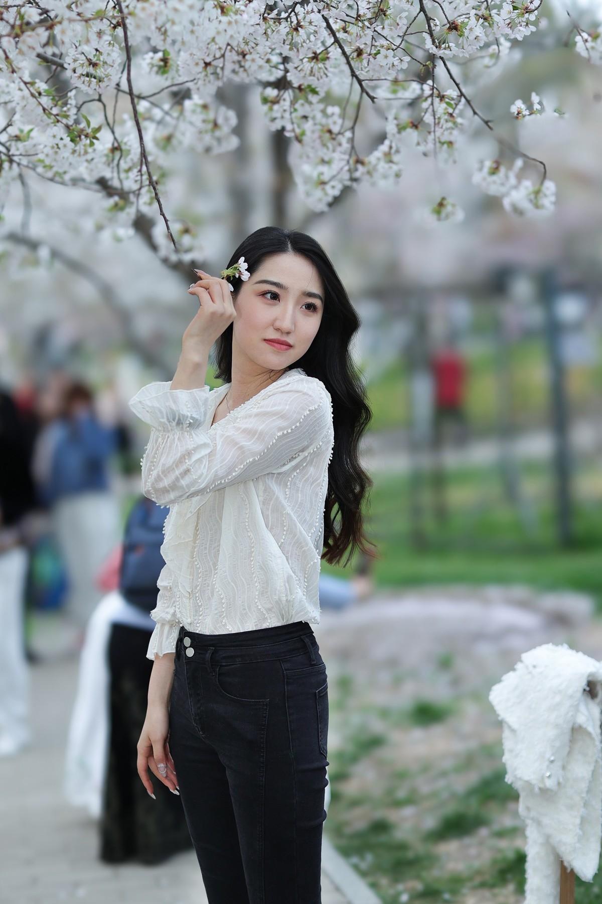 春天因你放慢了脚步
