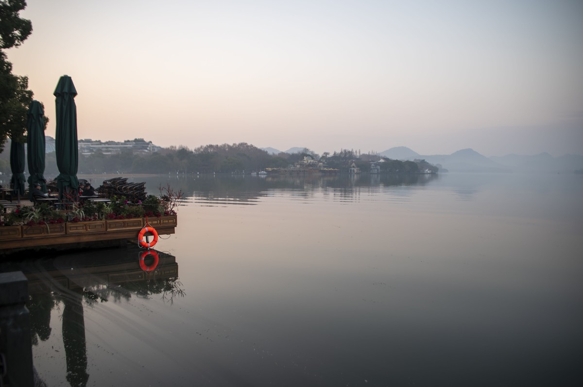 西湖水墨画（山水画）