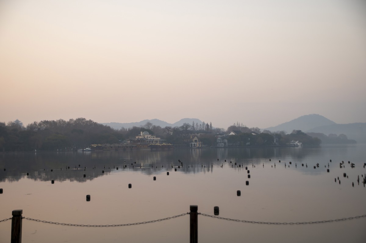 西湖水墨画（山水画）