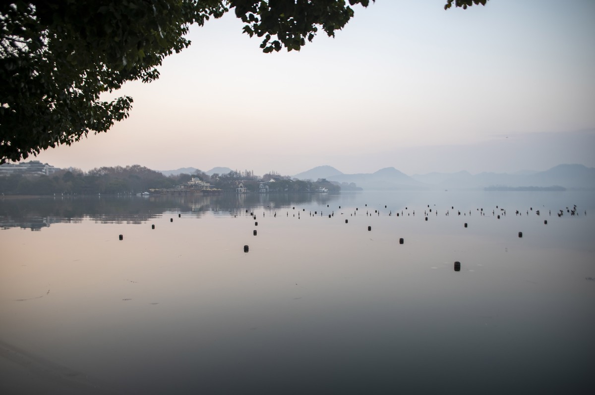 西湖水墨画（山水画）