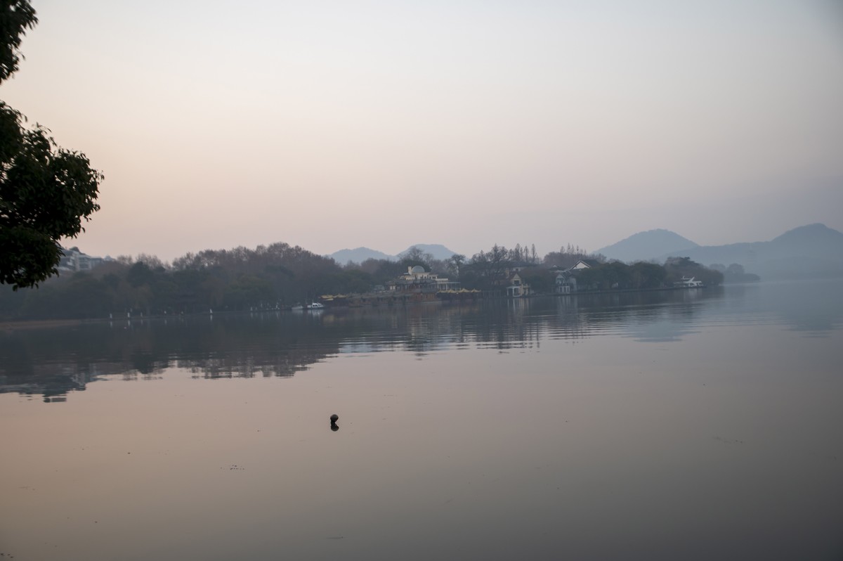 西湖水墨画（山水画）