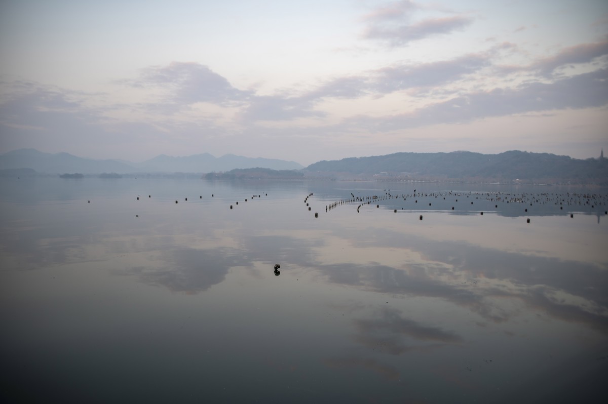 西湖水墨画（山水画）