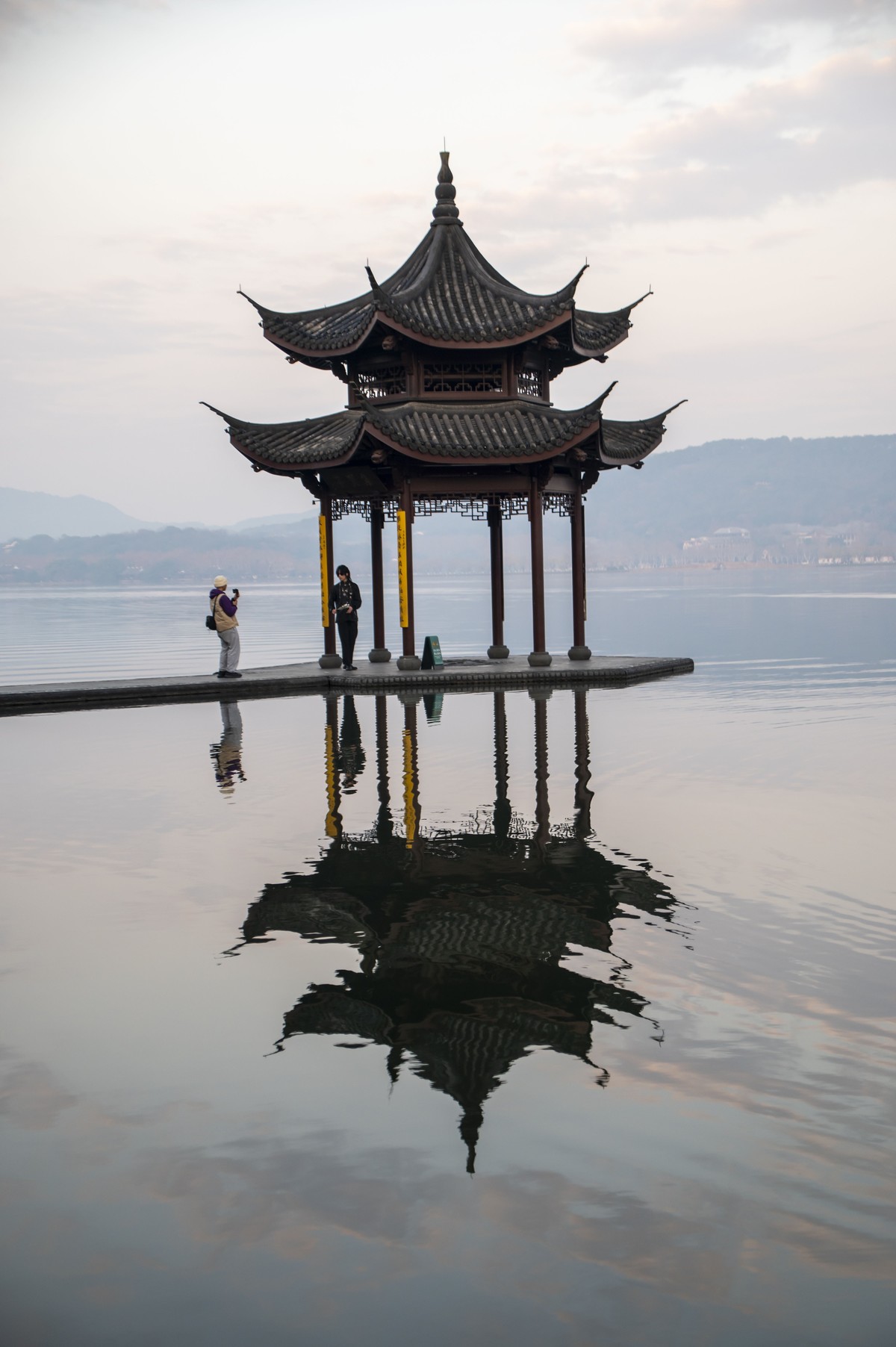 西湖水墨画（山水画）