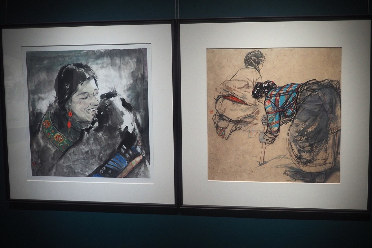 《王稳苓画展》