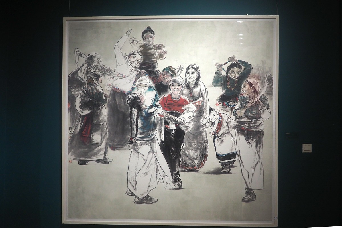 《王稳苓画展》