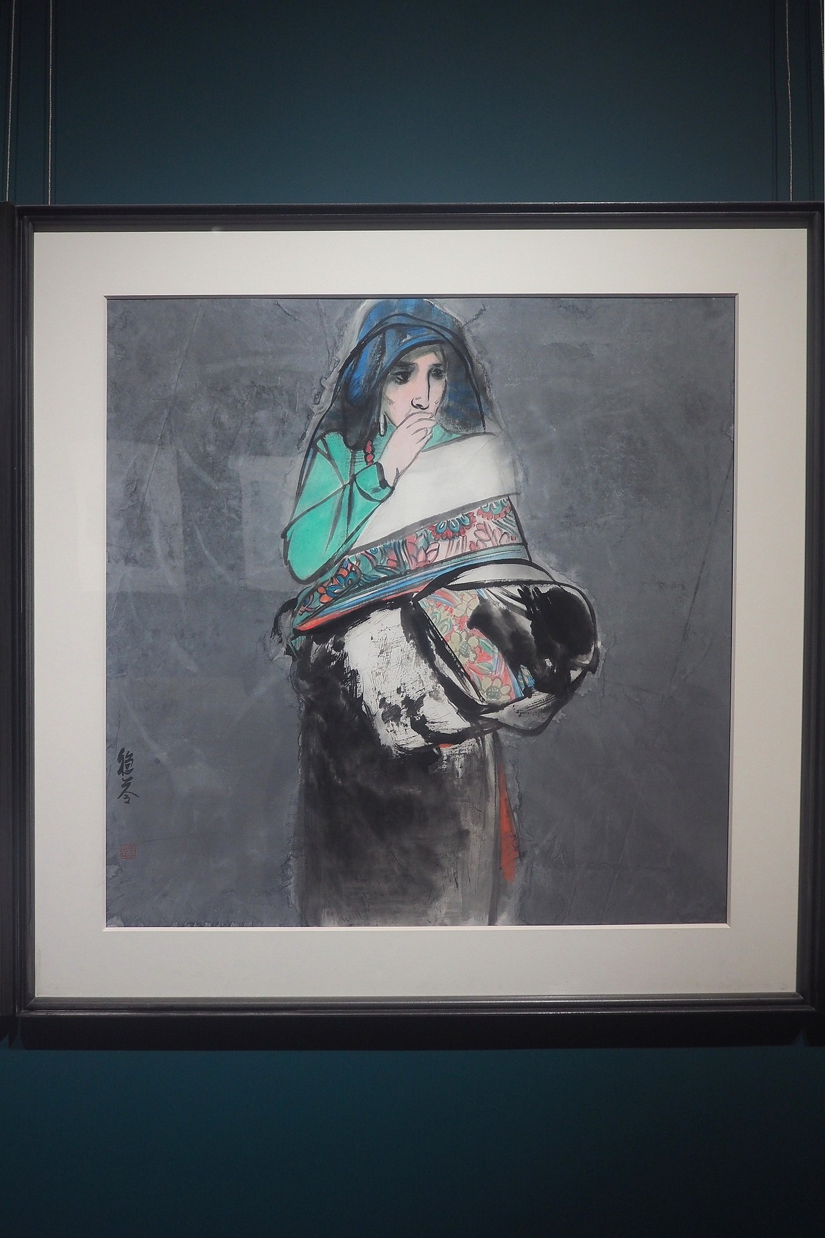 《王稳苓画展》