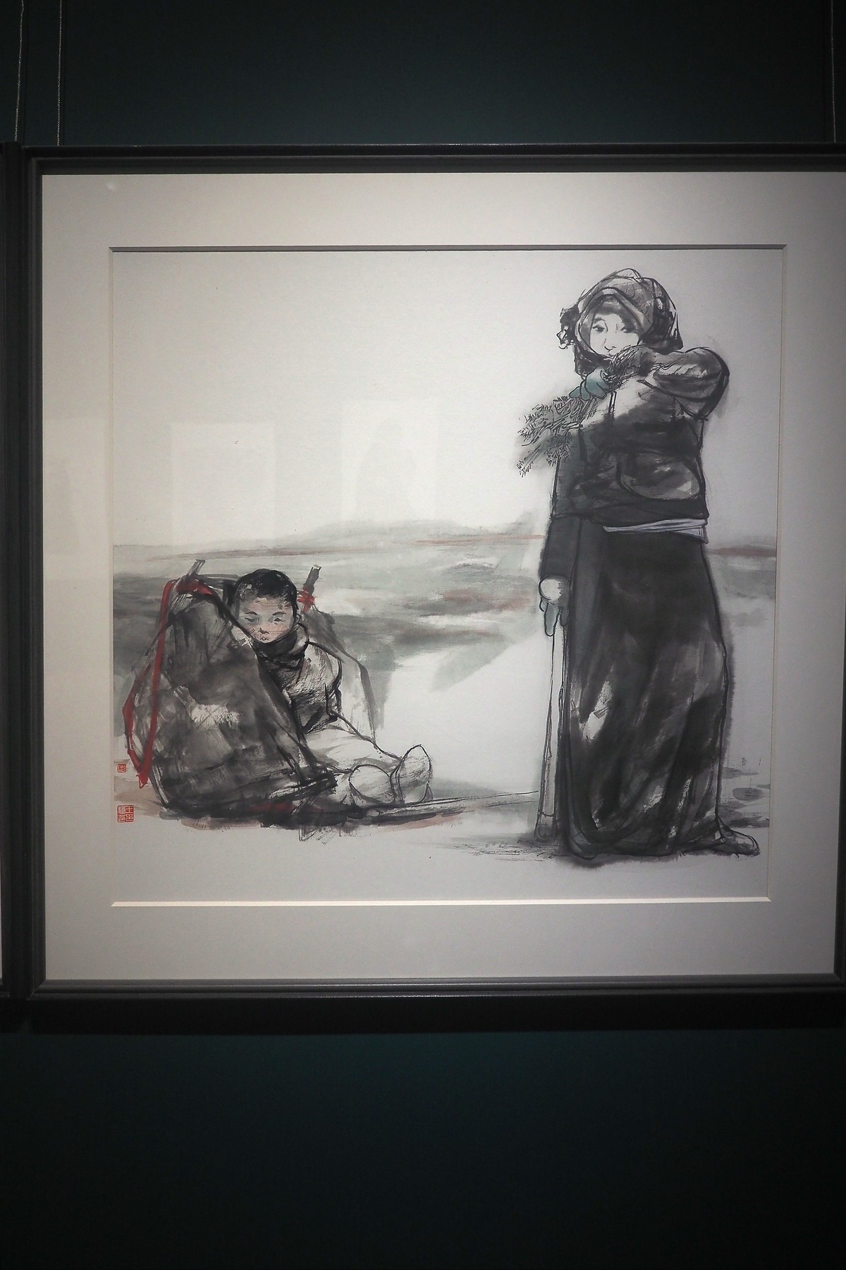 《王稳苓画展》