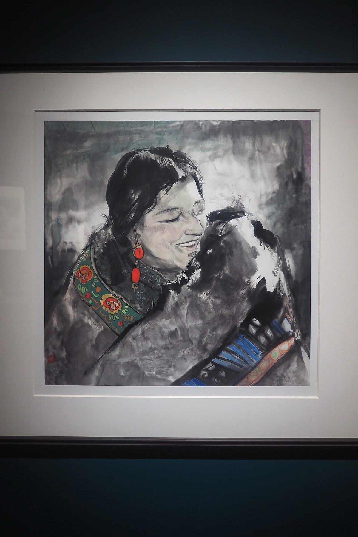 《王稳苓画展》