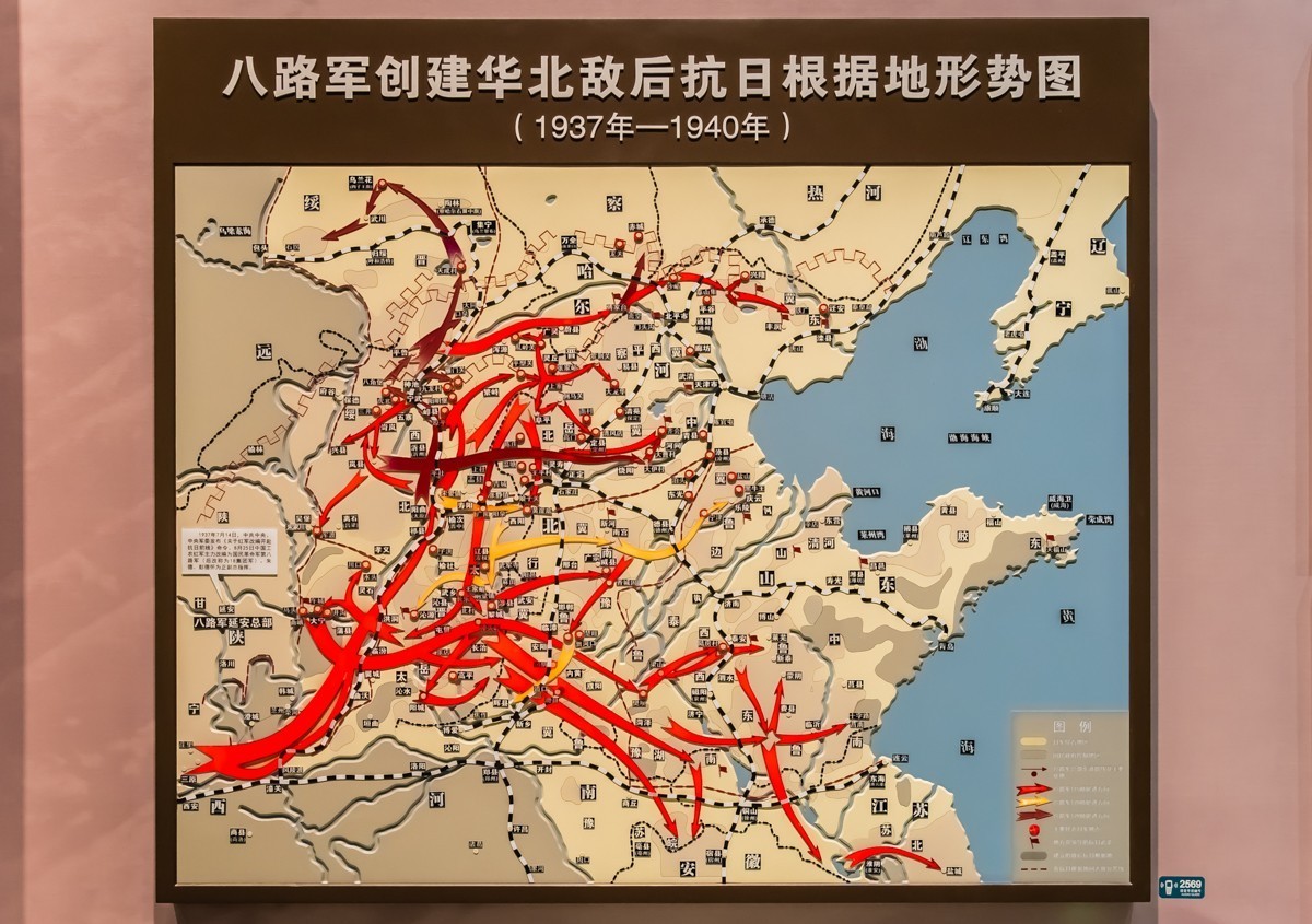 【镜头里】第1180号：军博之旅·党领导的革命战争之抗日战争篇