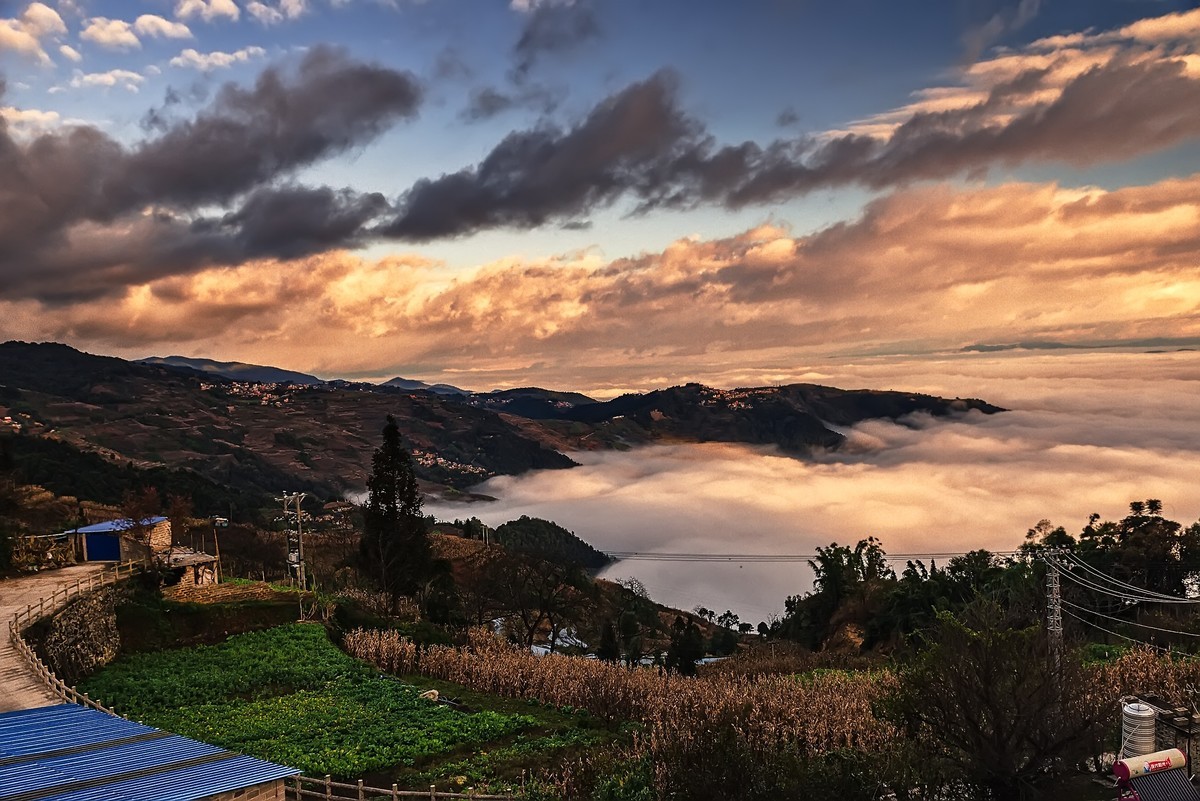 哀牢山·云海·梯田·哈尼寨