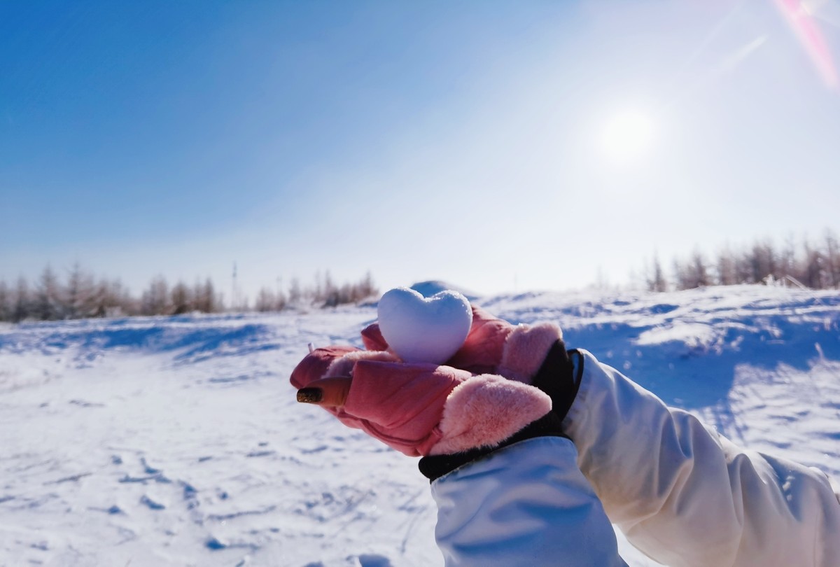 冬日的御道口草原森林风景区美得冷艳又梦幻