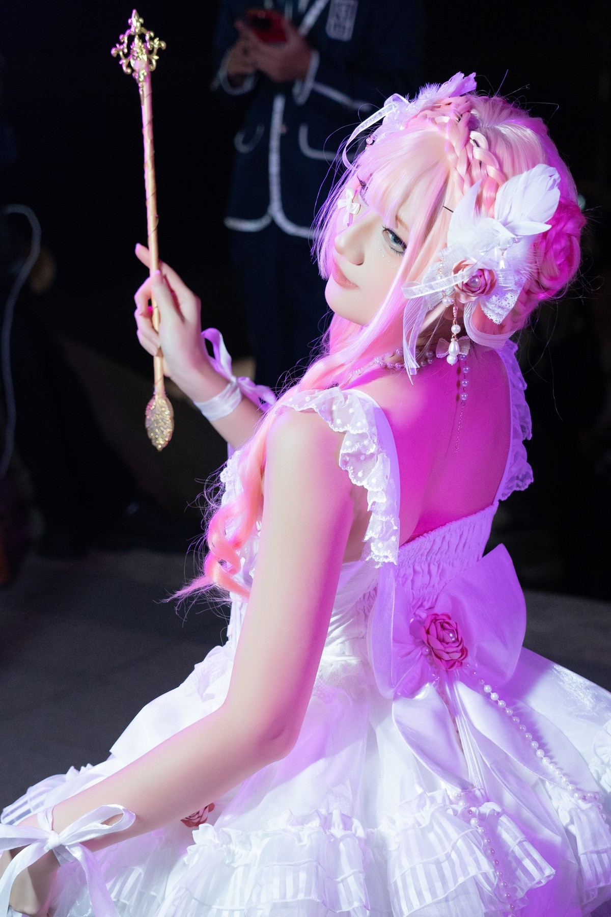 【一只白】-粉得纯粹却深刻