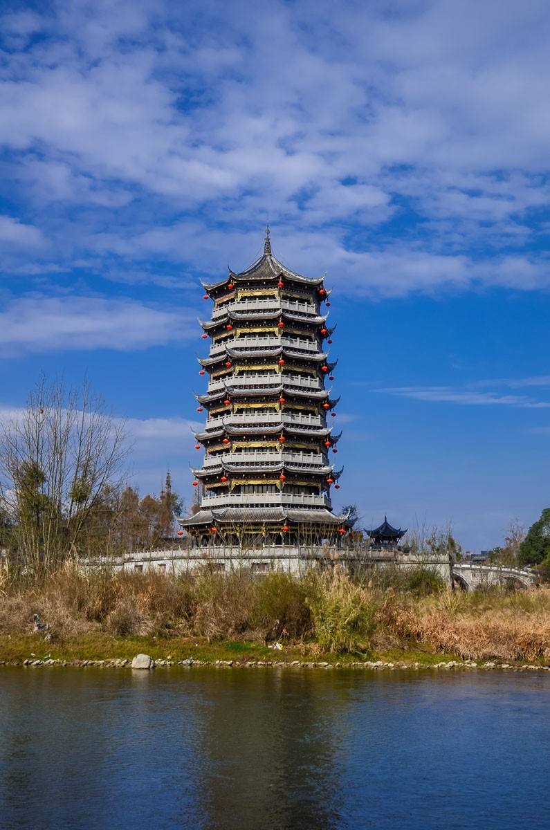 春节崇州元通古镇