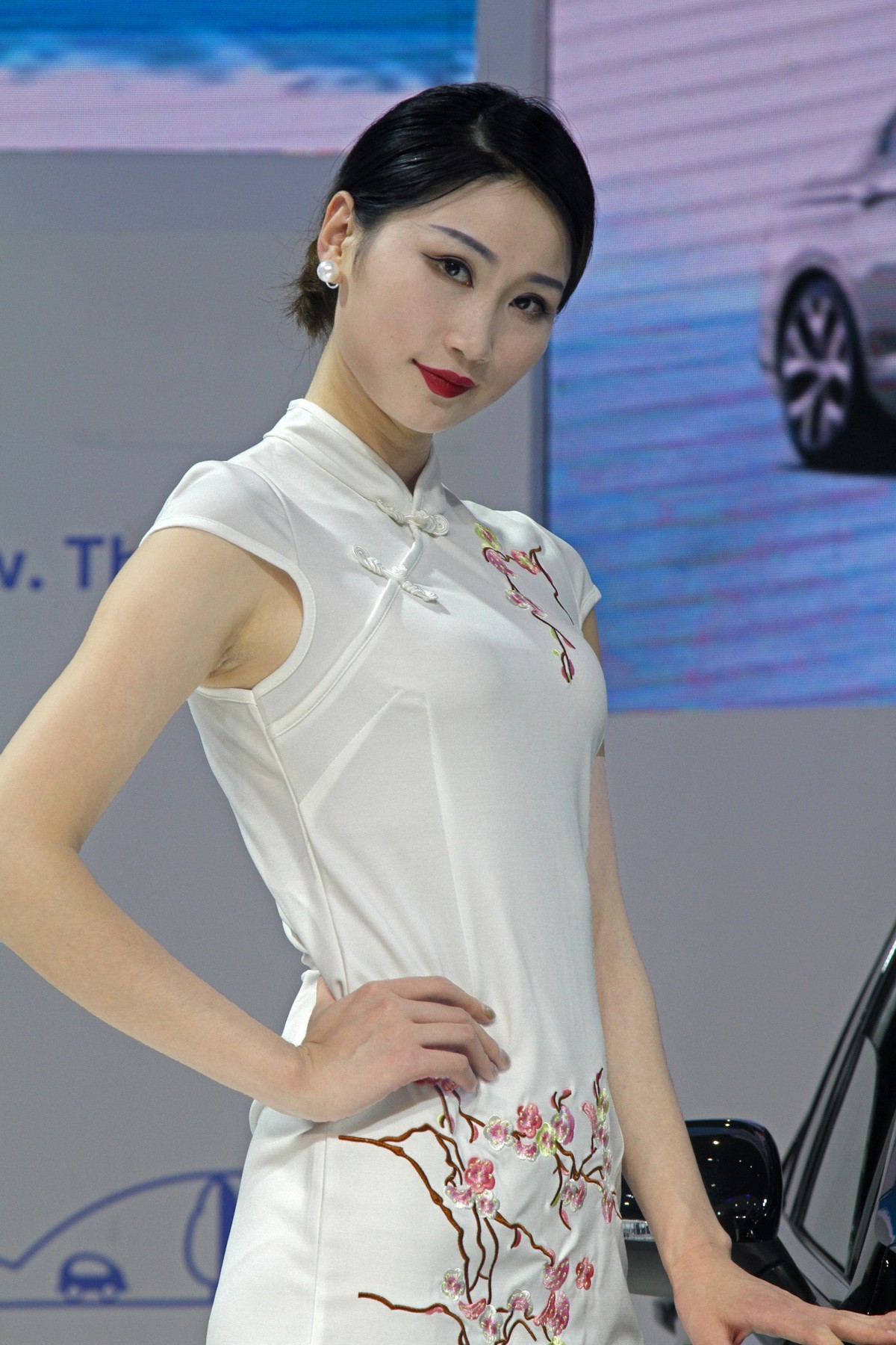车展-旗袍装车模（下）