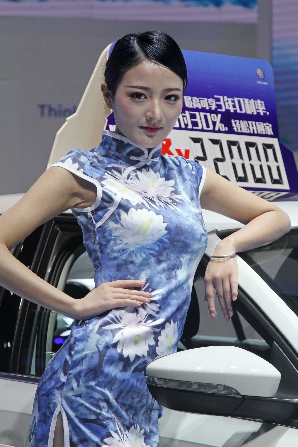 车展-旗袍装车模（下）