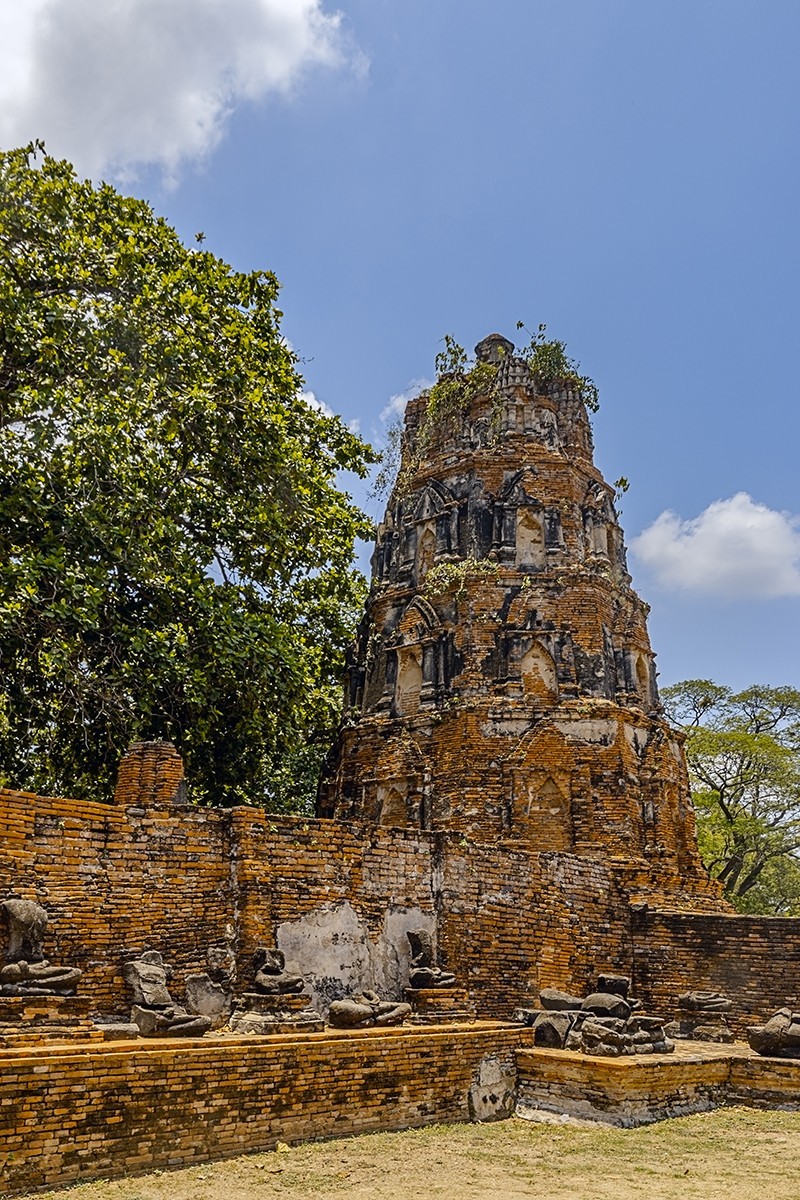 海外风情 ：泰国 · 大城府 · 玛哈泰寺遗址