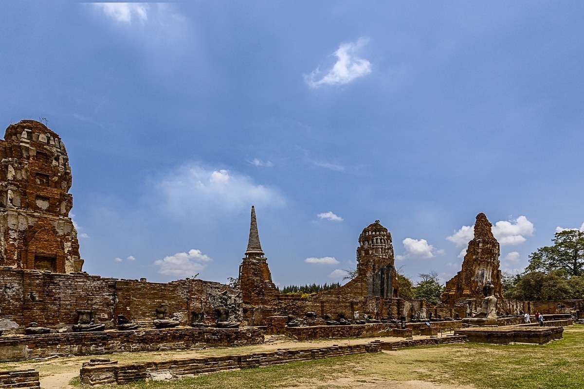 海外风情 ：泰国 · 大城府 · 玛哈泰寺遗址