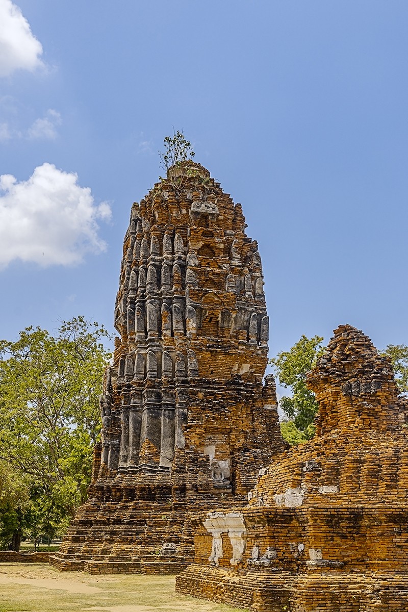 海外风情 ：泰国 · 大城府 · 玛哈泰寺遗址