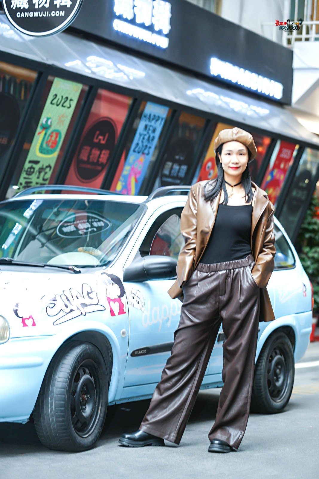 【复古中性风美女】--丰银